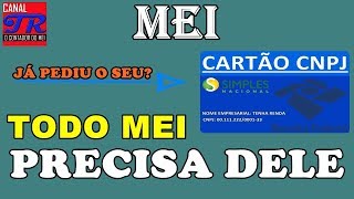 MEI  Como Obter o Cartão CNPJ de Qualquer Empresa de Graça [upl. by Ettenel]