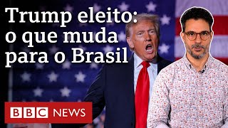 Os possíveis impactos da vitória de Donald Trump para o Brasil [upl. by Rolf896]