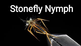 How to tie a Stonefly Nymph  Fly Tying tutorial [upl. by Etnoid]