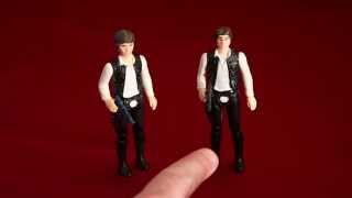 Vintage 1977 Han Solo Kenner Toys Star Wars collection Action Figure Review HD [upl. by Tomasine758]