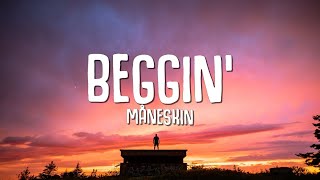 Måneskin  Beggin Lyrics [upl. by Keli719]