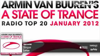 Out now Armin van Buuren  A State Of Trance Radio Top 20  January 2012 [upl. by Creedon]