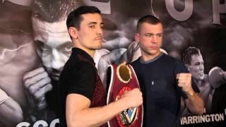 ANTHONY CROLLA v JOHN MURRAY  HEAD TO HEAD  FINAL PRESS CONFERENCE  RISE UP [upl. by Dressel]