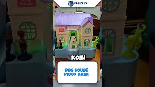 Dog House Piggy Bank Celengan  Visit  bitlydoggyhouse [upl. by Ramor]