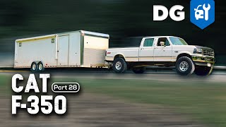 Will It Haul CAT 3126 swapped F350 Tuned Up to 330 HP FTreeKitty EP28 [upl. by Coats]