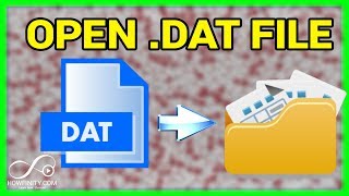 How to Open DAT file on Mac or PC [upl. by Corwun]