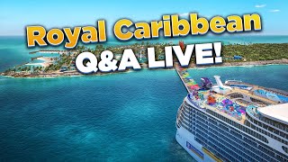 Royal Caribbean QampA LIVE [upl. by Lowenstein]