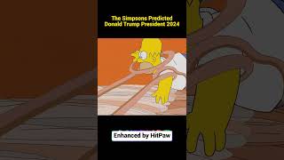 🤣The Simpsons Predictions 2024  Donald Trump President [upl. by Eilyah999]