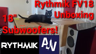 Rythmik FV18 Subwoofer Unboxing [upl. by Anirol983]