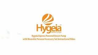 Hygeia Express Breast Pump with Wearable Cups Instructional Video [upl. by Frieder]