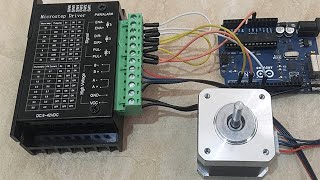 TB6600 Stepper Motor Driver with Arduino [upl. by Seften]