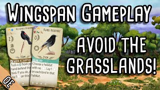 Wingspan Gameplay  Avoiding the grasslands on OE boards [upl. by Halima]