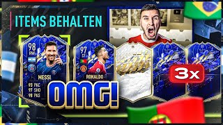 OMG MEIN BESTES FIFA 22 PACK OPENING 😱😱 3x TOTY  VIELE ICOOOONS [upl. by Esac]