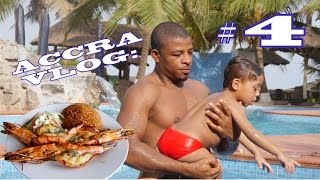 ACCRA VLOG 4 African Royal Beach Resort with my Family [upl. by Werdna]