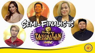 Tawag ng Tanghalan Season 6 SemiFinalists [upl. by Ermina]