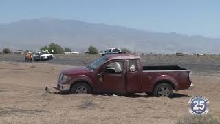 05202021 Authorities Suspect Drowsy Driving in Pahrump Crash [upl. by Ocsisnarf]