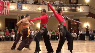 Men Latin Final 10 Dancecompetition [upl. by Bob]