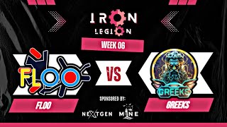 FLOO vs GKS  Iron Legion Tournament WEEK 6  Mech Arena [upl. by Irahs]