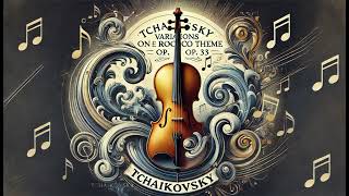 Tchaikovsky Cello Variations on a Rococo Theme [upl. by Ecargyram]