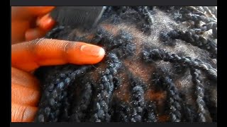 ASMR Fast Braids Scalp Scratch with Comb Tingles  No talking [upl. by Jerald832]