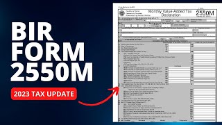 BIR Form No 2550M Update in 2023 🤔 [upl. by Zetes]