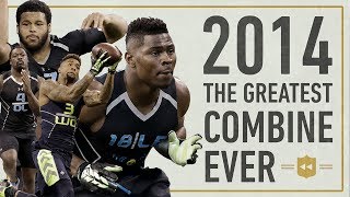 The Most StarStudded Combine in NFL History  Vault Stories [upl. by Nahgiem795]