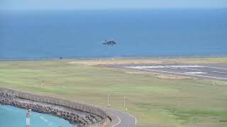 United States Airforce F22 Raptor Landing amp Take Off  Bali Airport  Plane Spotting [upl. by Retsel251]