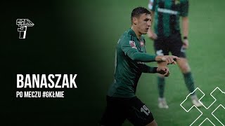 BANASZAK PO MECZU Z MIEDZIĄ LEGNICA [upl. by Assitruc]