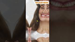 Top Vitamins for Faster Hair Growth Unlock Healthy Strong Hair Naturally [upl. by Eornom]