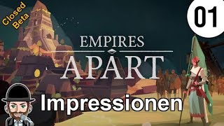 Empires Apart  01  Closed Beta Impressionen  RTS im Age of Empires 2 Stil [upl. by Akinert]