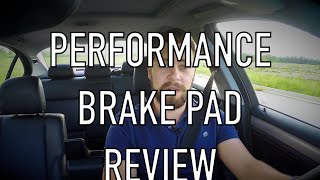 StopTech Street Performance Brake Pads REVIEW BMW e46 track test [upl. by Lily]