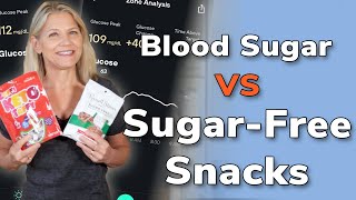 Blood Sugar vs SugarFree Snacks I Ran the Tests [upl. by Suivatal473]