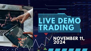 November 11 2024  Live Demo Trade  McGinley Implementation 409 [upl. by Ennairrac]