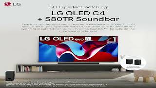 Review LG S80TR 513ch Dolby Atmos Soundbar  Wireless Subwoofer amp Rear Speakers 2024 Model [upl. by Frerichs]