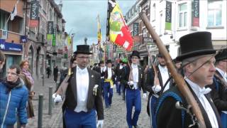 Le cortège des Arbalétriers Visétois 2016 [upl. by Kafka]