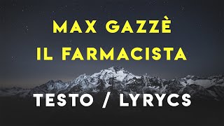 Max Gazzé  IL FARMACISTA Sanremo 2021  TESTOLYRICS [upl. by Lorrin549]