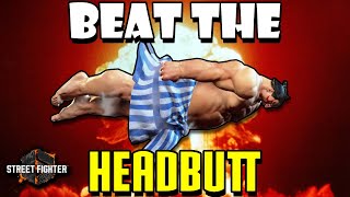 How to Beat E Honda Sumo Headbutt Spam in Street Fighter 6 [upl. by Seraphine]