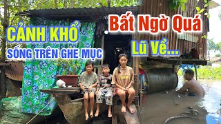 NƯỚC LŨ ĐỔ VỀ CẢNH KHỔ SỐNG TRÊN GHE MỤC NÁT NHẬN QUÀ  QUÁ NHIỀU RẮN CHUỘT GIÁ RẺ CHỢ KÊNH 7 [upl. by Thomasa93]