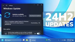 Windows 11 24H2 has Faster and Better Updates 30 Less Resource Consumption [upl. by Urbannai]