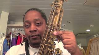 Tenor Sax Altissimo Ab Blues Scale [upl. by Delorenzo168]