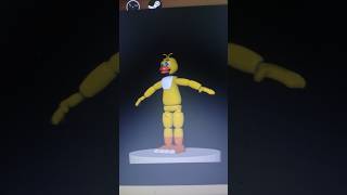 Fnaf Chica Stylized fnaf model blender [upl. by Sidran]