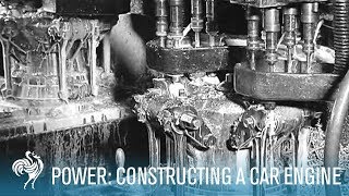 Power Constructing a Car Engine 19301939  British Pathé [upl. by Bohman]