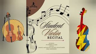 Student Violin Recital 5 [upl. by Anahir234]