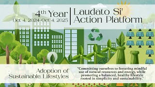 Launch of the 4th Year of the Laudato Si Action Platform  Br Carlos Ferrada SVD [upl. by Cown]