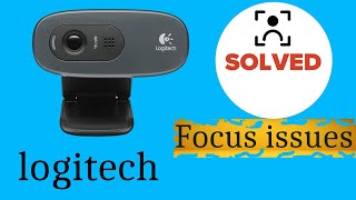 how to fix Logitech webcam focus issues [upl. by Derraj]