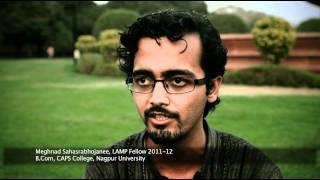 LAMP Fellow Meghnad Sahasrabhojanee on what he has learned from the Fellowship [upl. by Ymme]