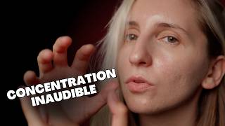 ASMR INAUDIBLE Le Plus Prononcé Concentration et Tapping Sur La Caméra 👀 [upl. by Oivatco568]