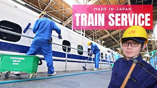 How Shinkansen Bullet Trains are Serviced Daily  Made in Japan [upl. by Jacob]