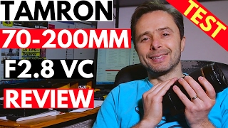 Tamron 70200mm F28 VC Canon EF Mount Lens Review With Test Footage [upl. by Ameekahs]