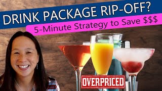 Royal Caribbean DRINK PACKAGE RIPOFF  Black Friday Pitfalls Saving Money  5 Minute Cruise Tips [upl. by Irret]